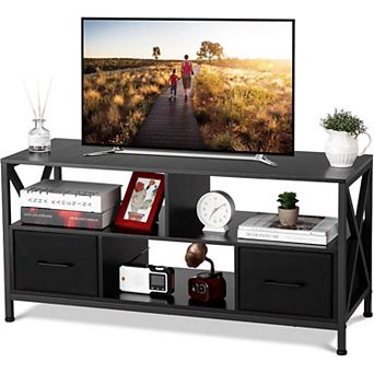 TV Stand for 50 inch TV, for Living Room, Bedroom, Entryway
