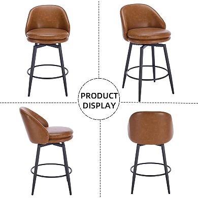 Swivel Bar Stools Set of 2