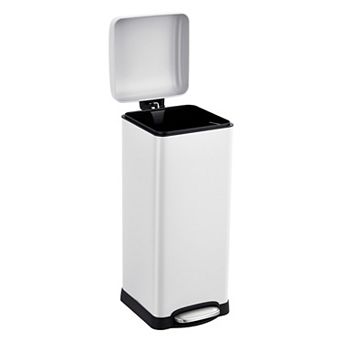 8 Gallon Bathroom Step Trash Can with Removable Inner Bucket