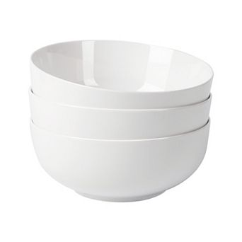 64 Ounce Porcelain Bowls Set 3 Pack Premium Ceramic Bowls for Soup