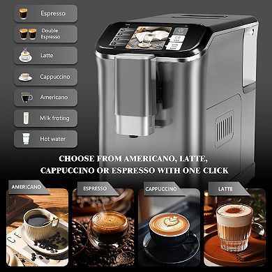 Fully Automatic Espresso Machine 20 Bar, 1350W