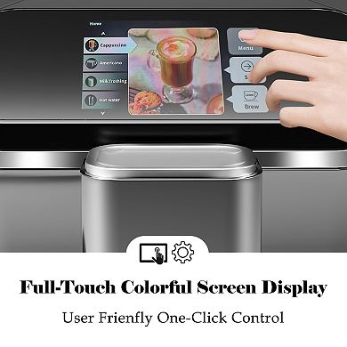 Fully Automatic Espresso Machine 20 Bar, 1350W