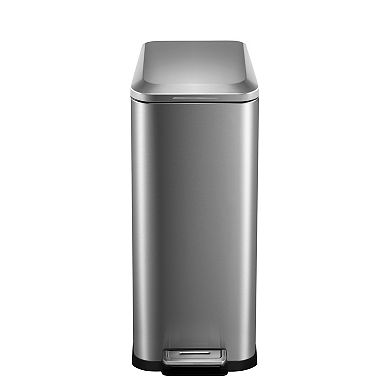 13 Gallon Tall Kitchen Garbage Can with Removable Inner Bucket, Slim