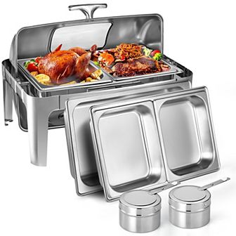 Chafing Dish Buffet Set, 9-qt