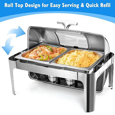 Chafing Dish Buffet Set, 9 QT