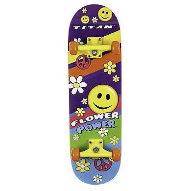 Titan Flower Power 28" Skateboard