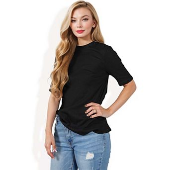 Women's Basic Short Sleeve Casual T-Shirt