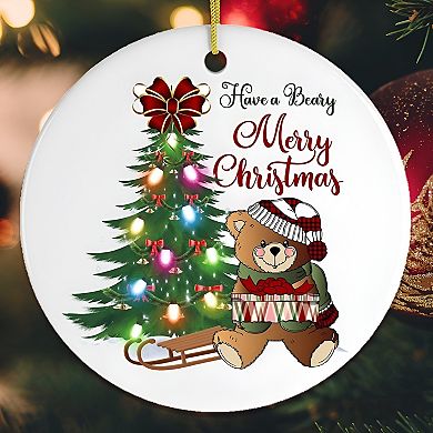 Have a Beary Merry Christmas Ornament