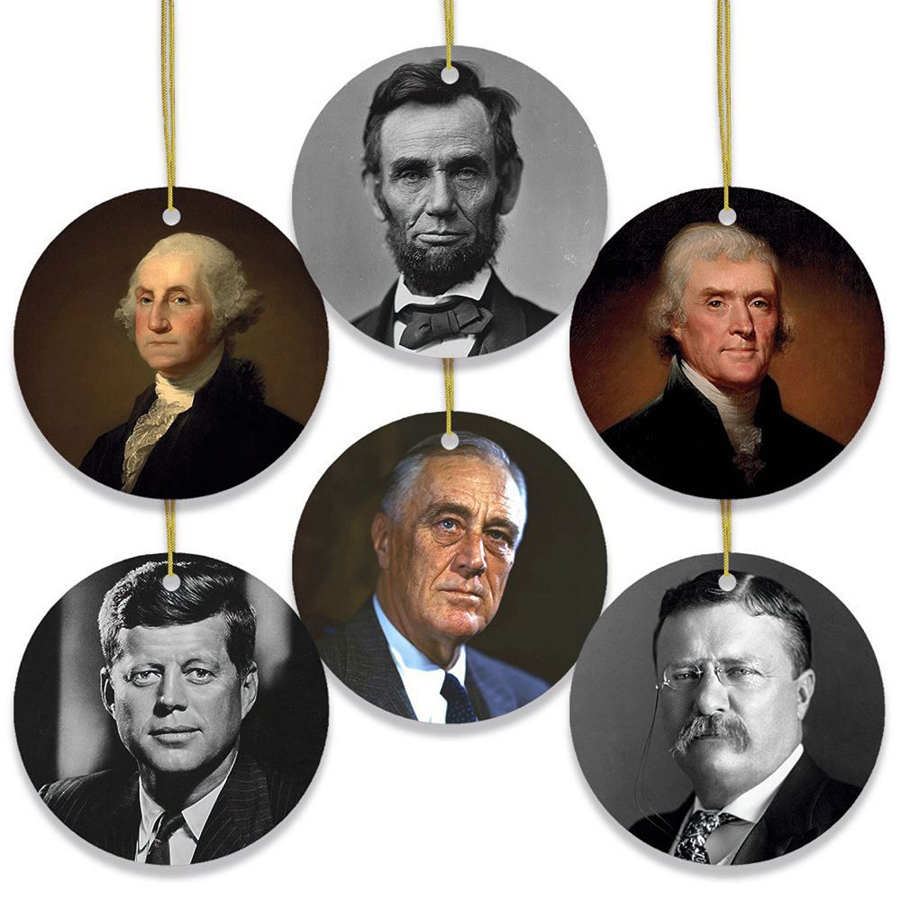 Greatest American Presidents Ornament Bundle