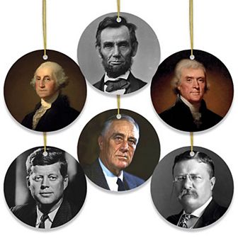 Greatest American Presidents Ornament Bundle