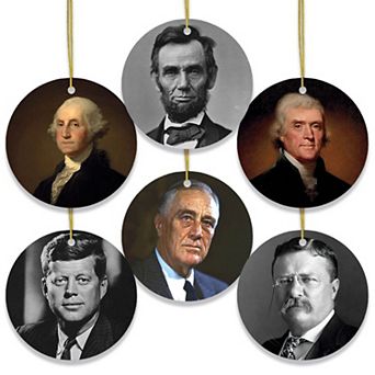 Greatest American Presidents Ornament Bundle