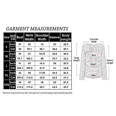 Women's Sequin Tops Long Sleeve Evening Party Concert Shirt Blouse
