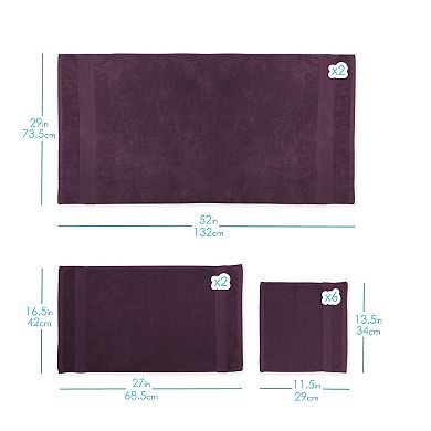 Hearth & Harbor 10Pc Towel Set