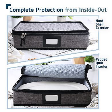 Hard Shell Fine China Platter Storage Case