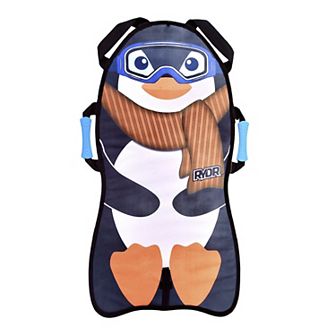 RYDR Snow Sled, 36 inch Single Rider Roll Up Character Winter Snow Mat