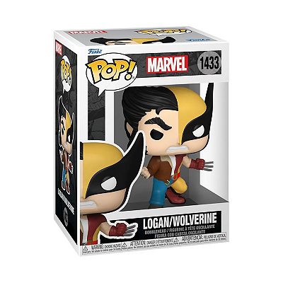 アメコミ Funko pop Lot of 9 ( Reserved) Funko Pop! Marvel Comics - Split Logan/Wolverine #1433