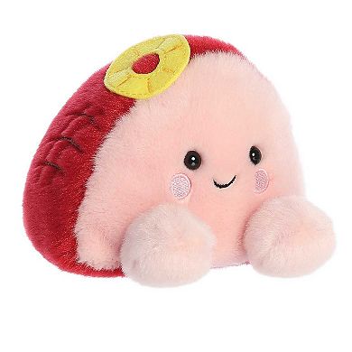 Aurora Mini Pink Palm Pals 5" Virginia Ham Festive Stuffed Animal