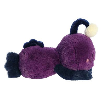 Aurora Small Purple Too Cute 9" Ani Angler Fish Playful Stuffed Animal