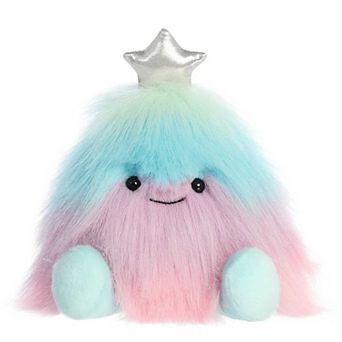 Aurora Medium Multicolor Holiday Fir-mates 11" Jolly Festive Stuffed Animal