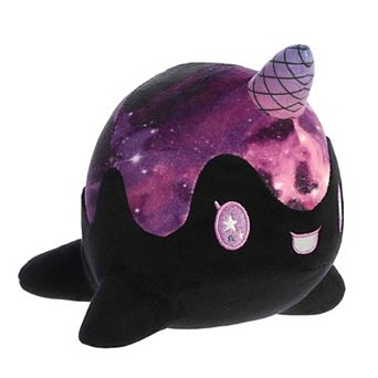 Aurora Small Galaxy Tasty Peach 7" Space Nomwhals Enchanting Stuffed Animal