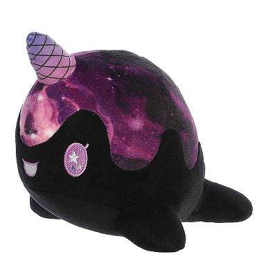 Aurora Small Galaxy Tasty Peach 7" Space Nomwhals Enchanting Stuffed Animal