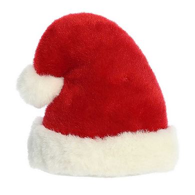 Aurora Mini Red Palm Pals 5" Topper Santa Hat Festive Stuffed Animal