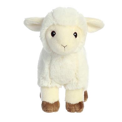 Aurora Small White Eco Nation 8" Lamb Stuffed Animal