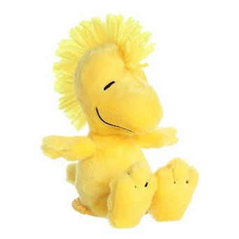 Aurora Mini Yellow Peanuts Shoulderkins 5" Woodstock Timeless Stuffed Animal