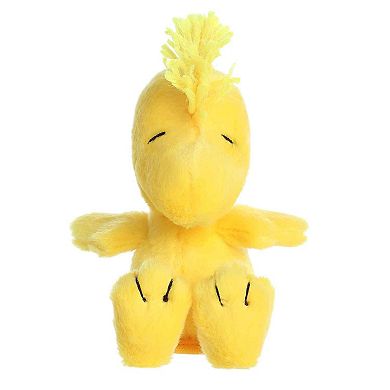 Aurora Mini Yellow Peanuts Shoulderkins 5" Woodstock Timeless Stuffed Animal