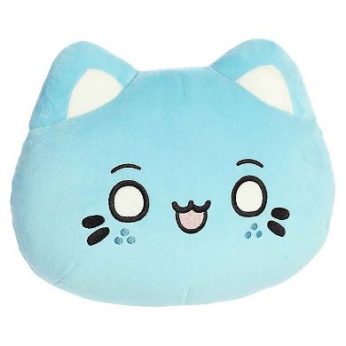 Aurora Medium Marble Soda Tasty Peach 10" Meowchi Face Plush Enchanting Stuffed Animal