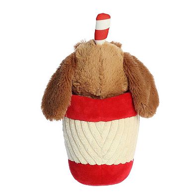 Aurora Small Multicolor Dr. Seuss 9" Max Peppermint Cup Festive Stuffed Animal