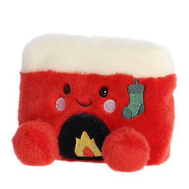 Aurora Mini Red Palm Pals 5" Cozy Fireplace Festive Stuffed Animal