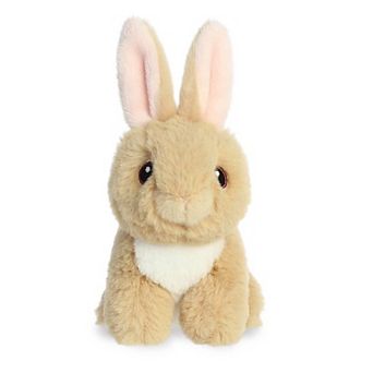 Aurora Mini Brown Eco Nation 5" Mini Tan Bunny Stuffed Animal