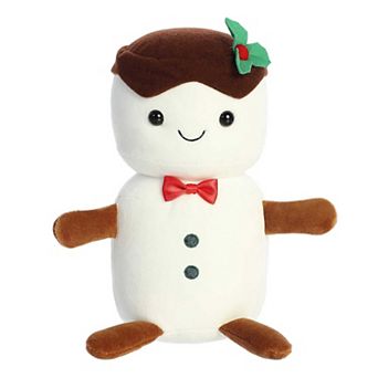 Aurora Medium White Holiday Land Of Lils 11" Lil Fudge Festive Stuffed Animal