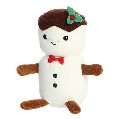 Aurora Medium White Holiday Land Of Lils 11" Lil Fudge Festive Stuffed Animal