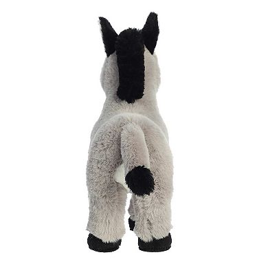 Aurora Medium Gray Eco Nation 11" Donkey Stuffed Animal