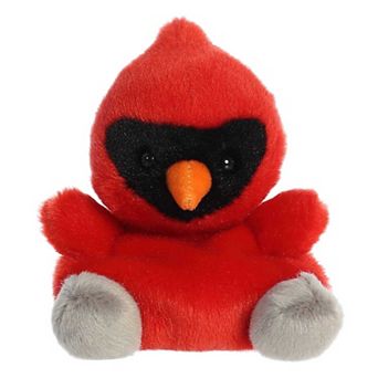 Aurora Mini Red Palm Pals 5" Louis Cardinal Festive Stuffed Animal