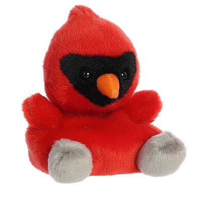 Aurora Mini Red Palm Pals 5" Louis Cardinal Festive Stuffed Animal