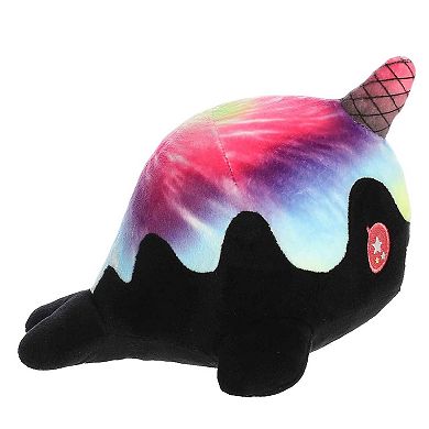 Aurora Small Nebula Tasty Peach 7" Space Nomwhals Enchanting Stuffed Animal