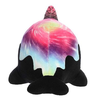 Aurora Small Nebula Tasty Peach 7" Space Nomwhals Enchanting Stuffed Animal