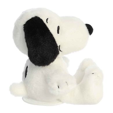 Aurora Mini White Peanuts Shoulderkins 5" Snoopy Timeless Stuffed Animal