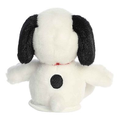 Aurora Mini White Peanuts Shoulderkins 5" Snoopy Timeless Stuffed Animal