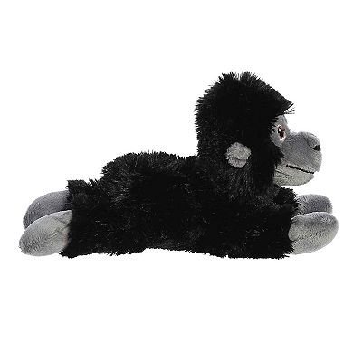 Aurora Small Black Eco Nation Eco Softies 8" Gorilla Stuffed Animal