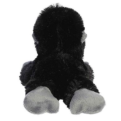 Aurora Small Black Eco Nation Eco Softies 8" Gorilla Stuffed Animal