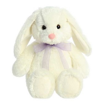 Aurora Large White 14" Bunny Cuddly Stuffed Animal
