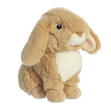 Aurora Small Brown Eco Nation 9" Lop-eared Rabbit Tan Stuffed Animal