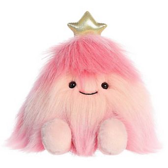 Aurora Medium Pink Holiday Fir-mates 11" Juby Festive Stuffed Animal