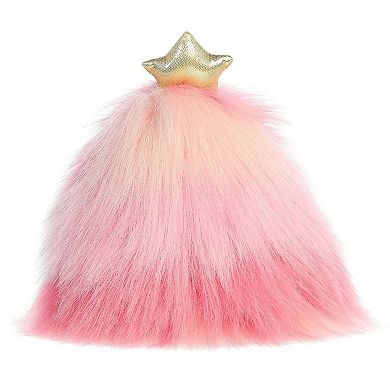 Aurora Medium Pink Holiday Fir-mates 11" Juby Festive Stuffed Animal