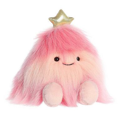 Aurora Medium Pink Holiday Fir-mates 11" Juby Festive Stuffed Animal