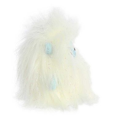 Aurora Mini White Holiday 4.5" Cuddles The Yeti Festive Stuffed Animal